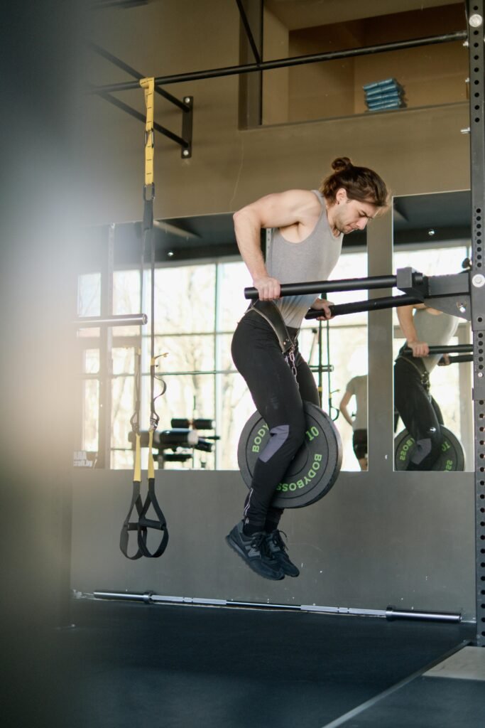 Man Working Out.